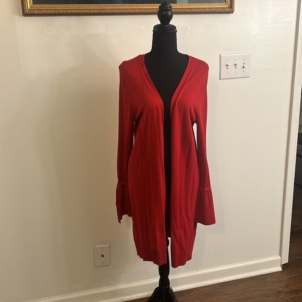 Halogen Viscose Long Sweater, sz Medium